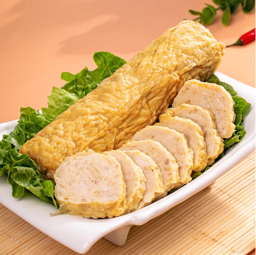 腐皮豬肉餅